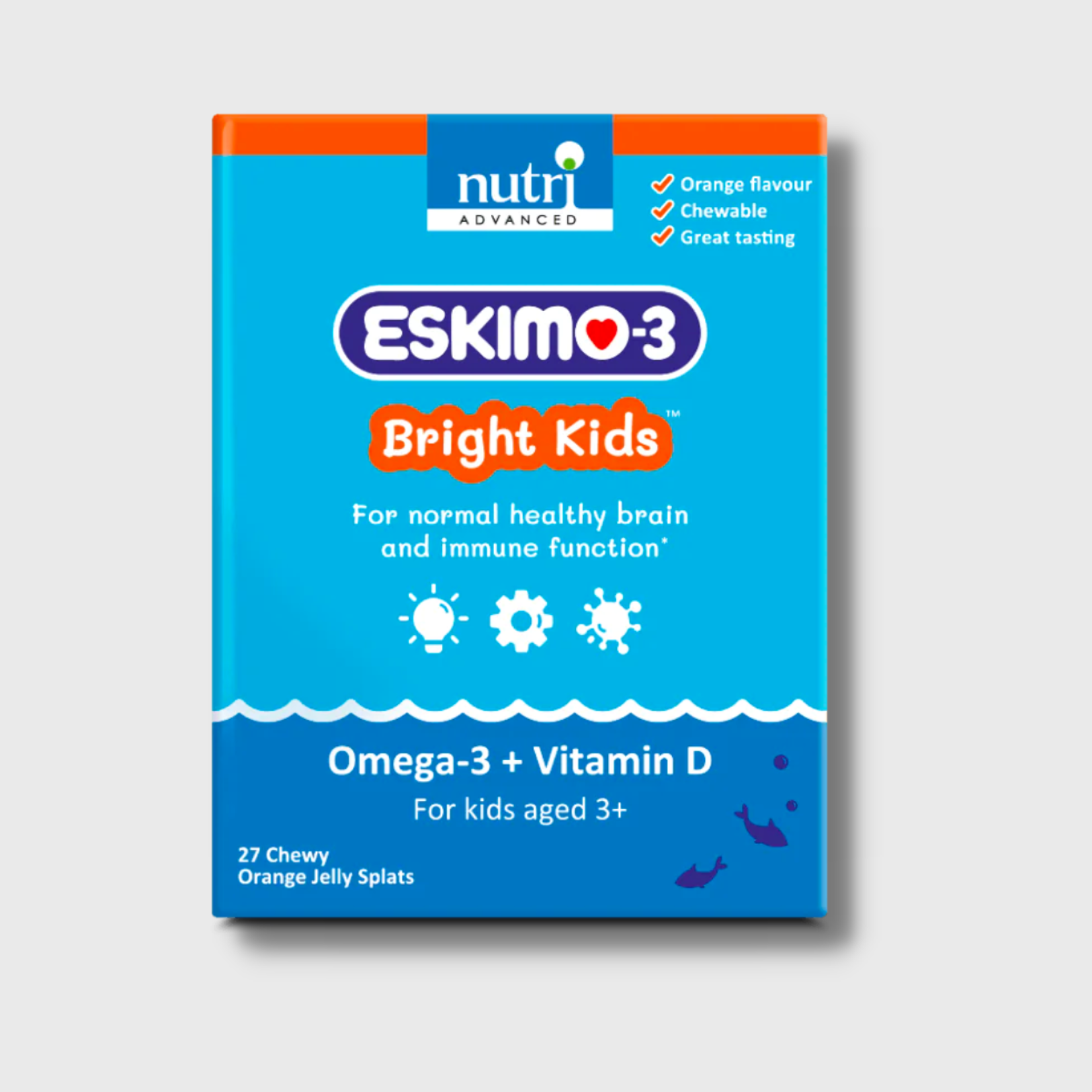 Eskimo-3 Bright Kids Fish Oil Jelly Splats