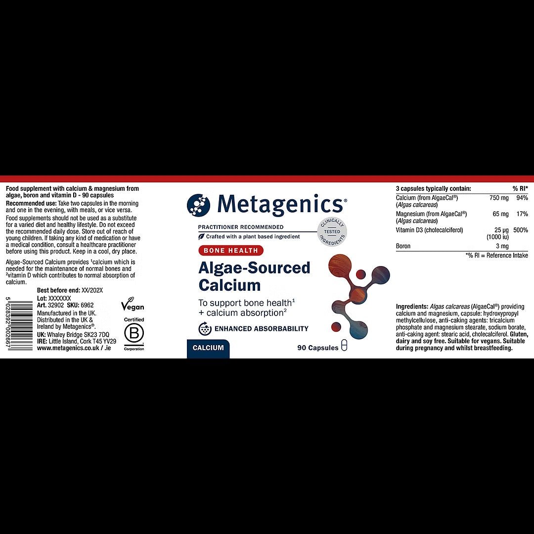 Algae-Sourced Calcium