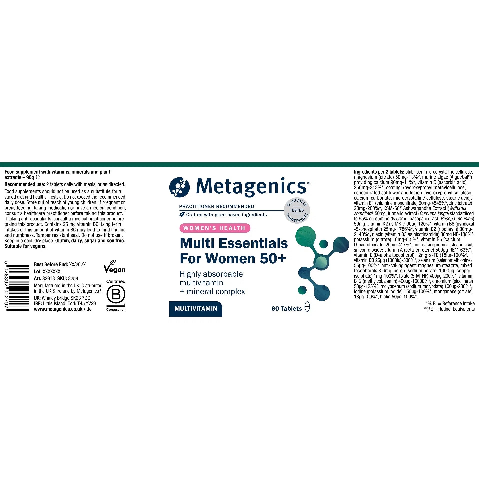 Multi Essentials for Women 50+