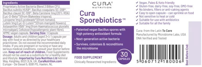 Cura Sporebiotics